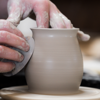 A pottery project.