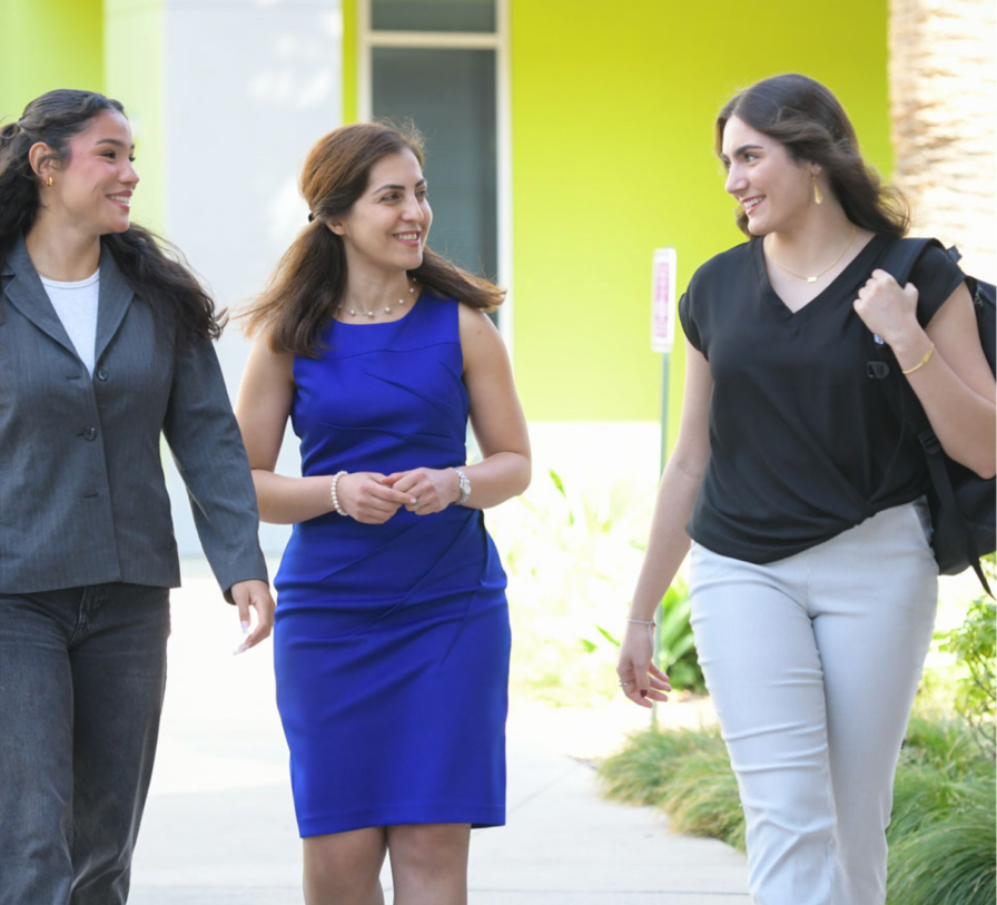 Students Walking